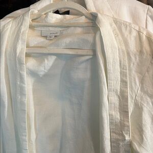 White Linen Jacket